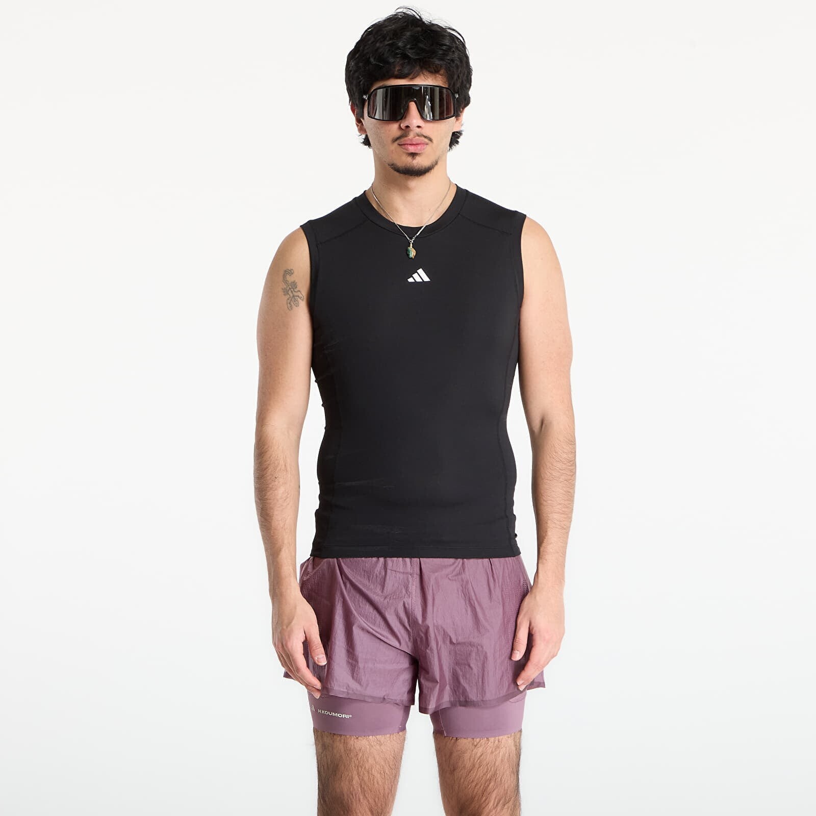 T-shirt adidas Tf C Sl Tee Black S