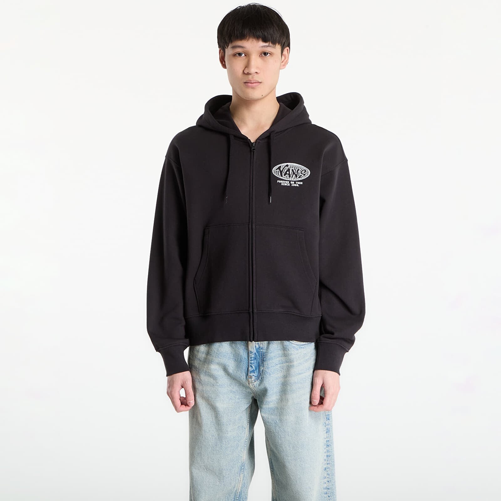 Sweatshirt Vans World Tour Loose Fz Black M