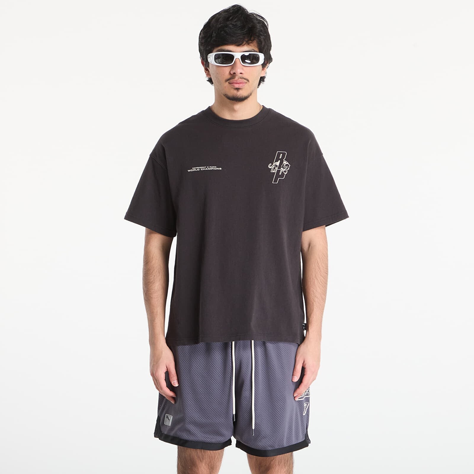 T-shirt Puma x Represent SS Tee PUMA Black M