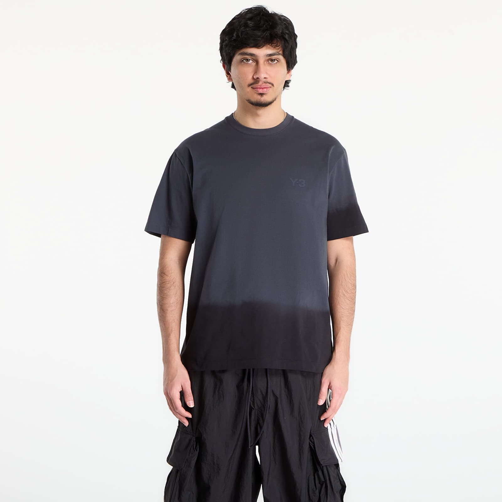 T-shirt Y-3 Dipped Regular Short Sleeve T-Shirt Night Grey S