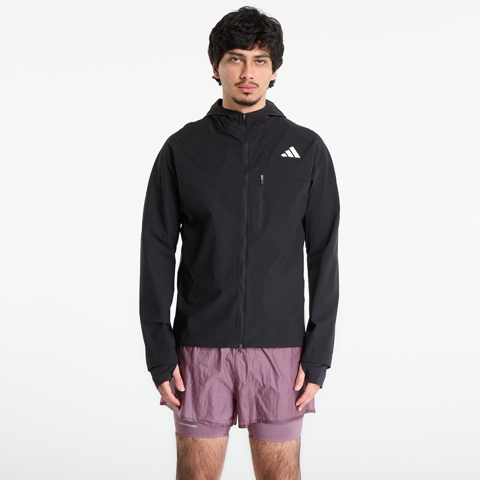 Jacket adidas Adizero Jacket M Black/ Black M