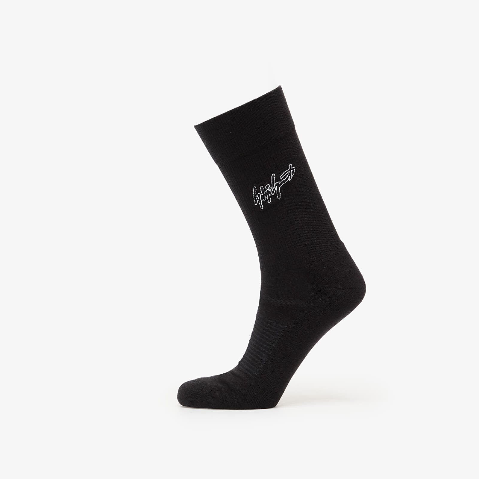 Y-3 Graphic Crew Socks Black S