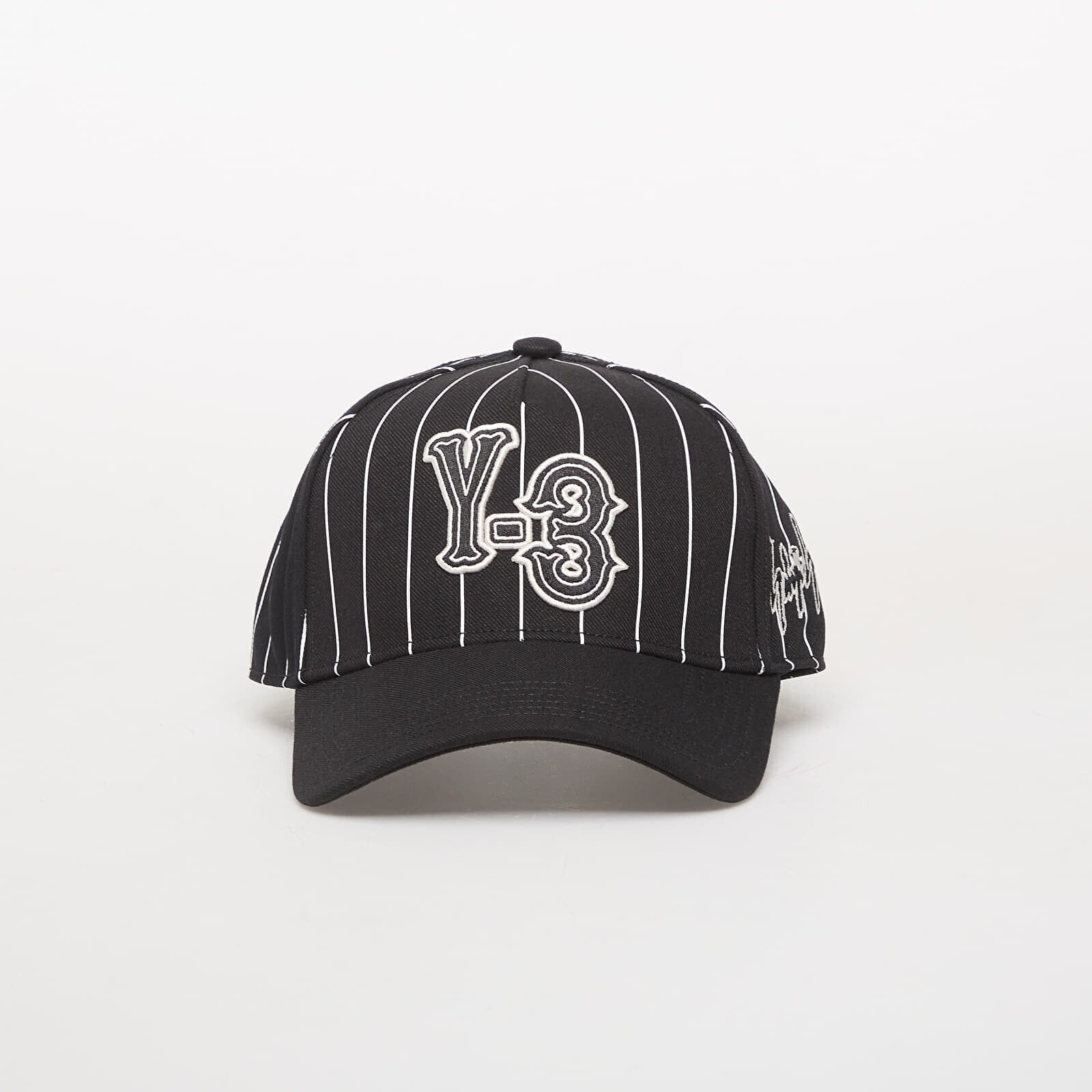 Y-3 Pinstripe Cap Black L