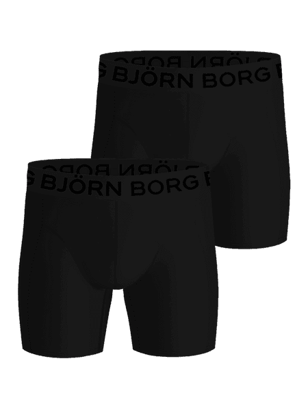 Björn Borg Sports Lightweight Boxers 2-pack Black, 122-128