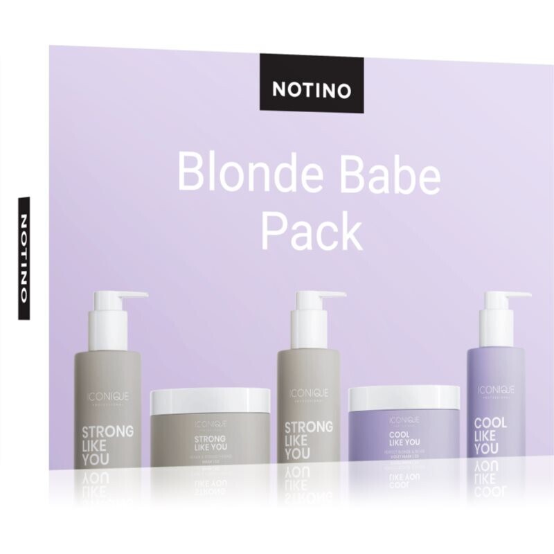 Beauty Discovery Box Notino Blonde Babe Pack set for women