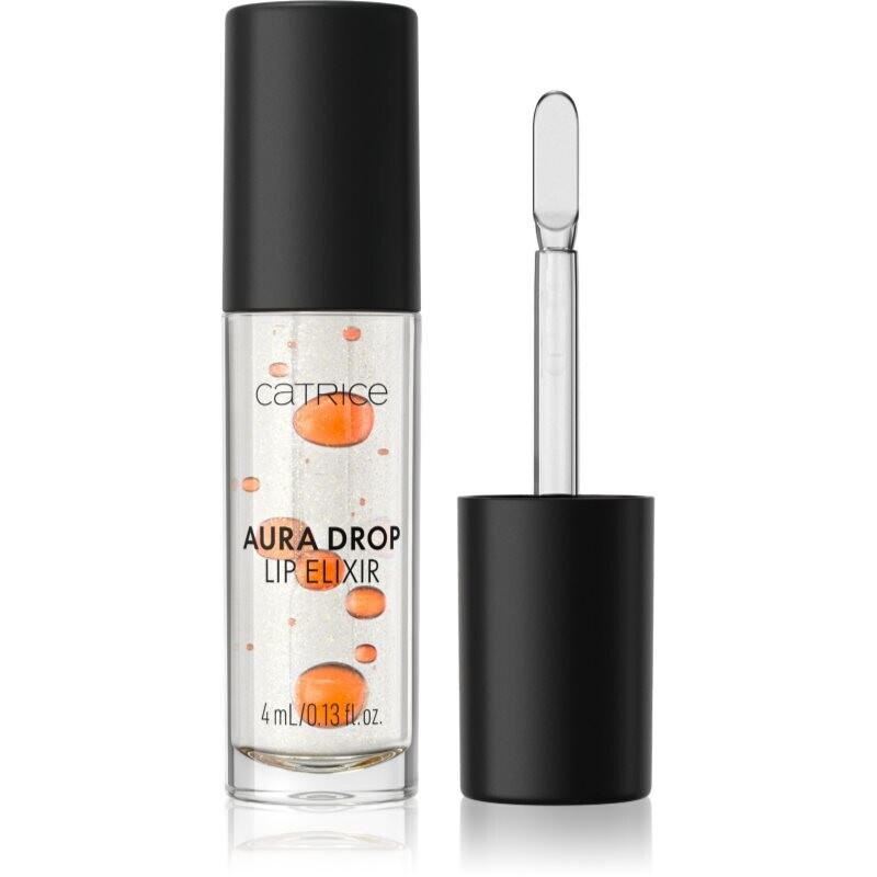 Catrice Aura Drop Lip Elixir lip oil with nourishing effect shade 010 Sparkle Served 4 ml