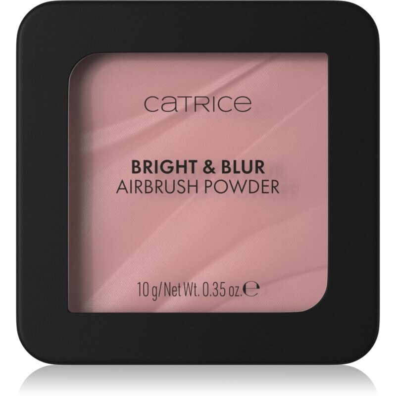 Catrice Bright & Blur Airbrush Powder finishing powder with brightening effect shade 010 Pink Luminance 10 g