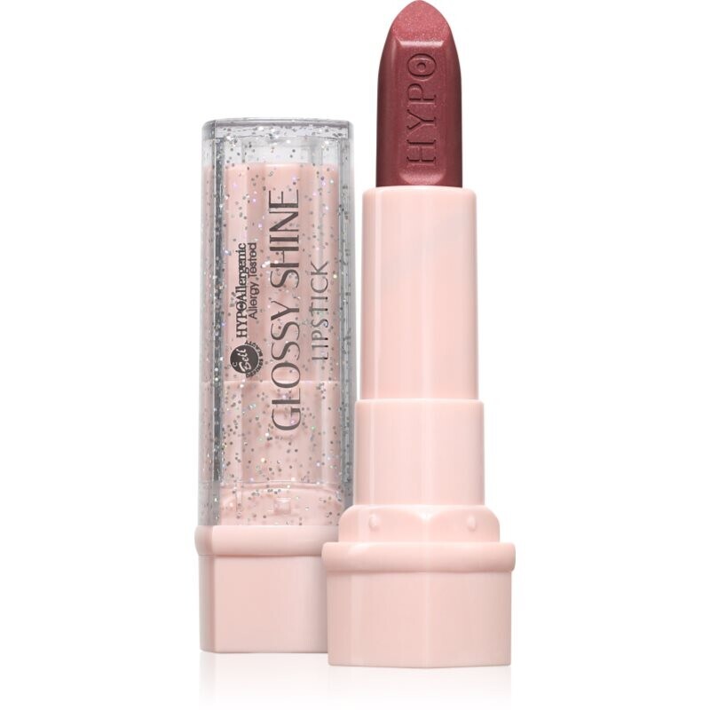 Bell HYPOallergenic Glossy Shine moisturising glossy lipstick shade 03 Wine Mist 4 g