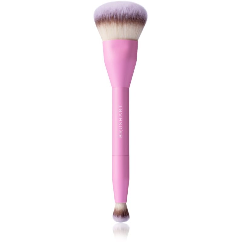 BrushArt Double Duty Concealer & Foundation brush foundation and concealer brush double-ended 1 pc