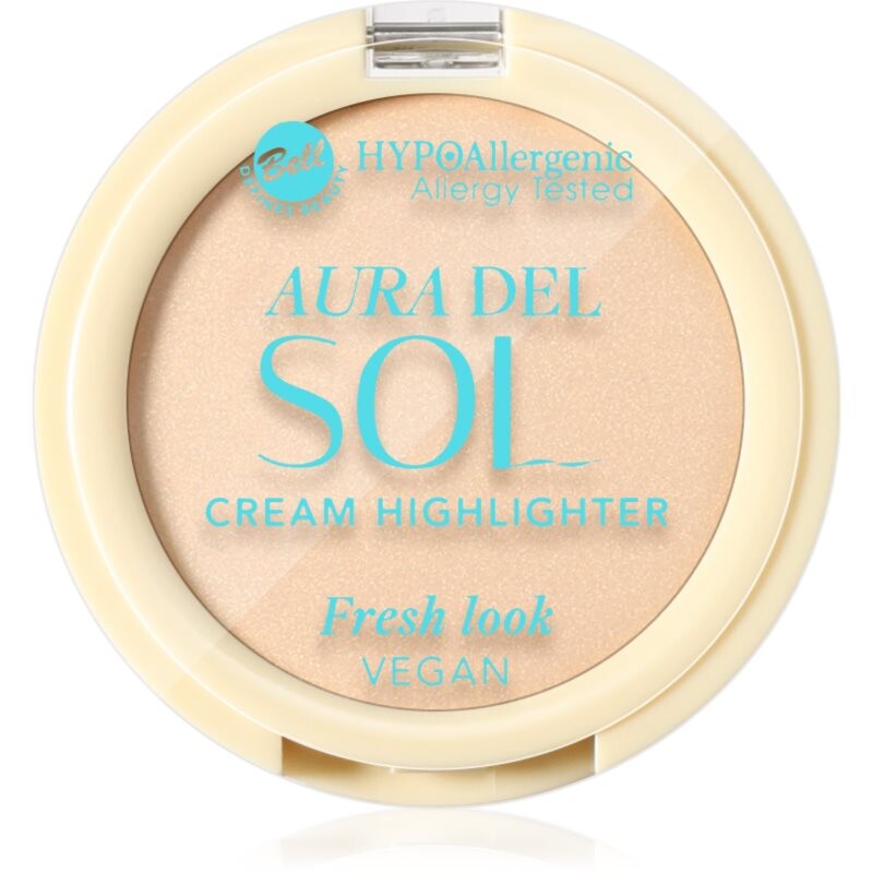 Bell HYPOallergenic Aura Del Sol cream highlighter shade 01 Sunset 3.5 g