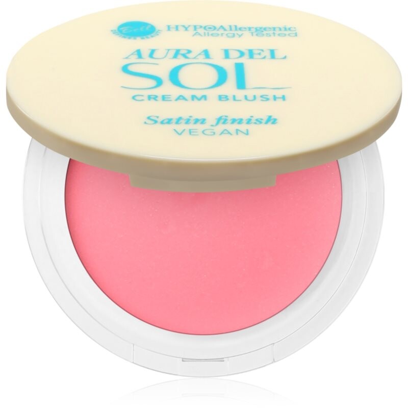 Bell HYPOallergenic Aura Del Sol cream blush shade 01 Sunlight Aura 4.5 g