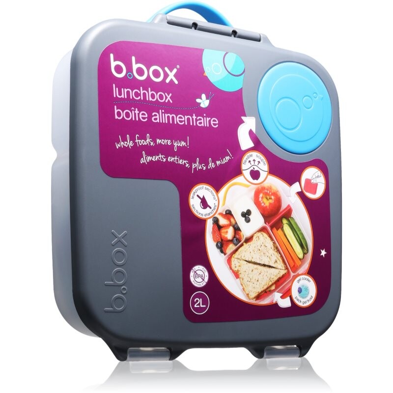 B.Box Lunchbox lunch box Blue Slate 2000 ml
