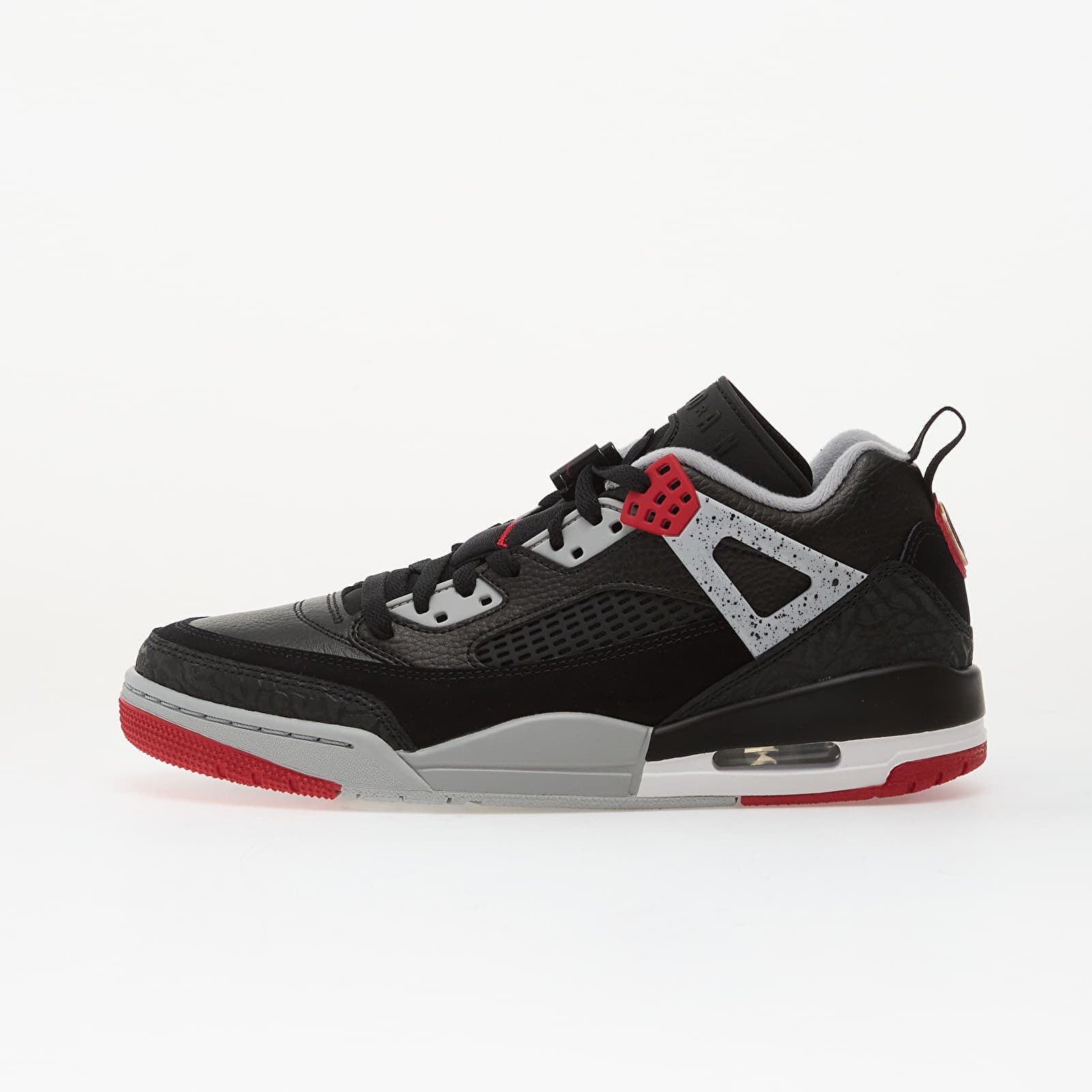 Sneakers Jordan Spizike Low Black/ Gym Red-Wolf Grey-White UK 9