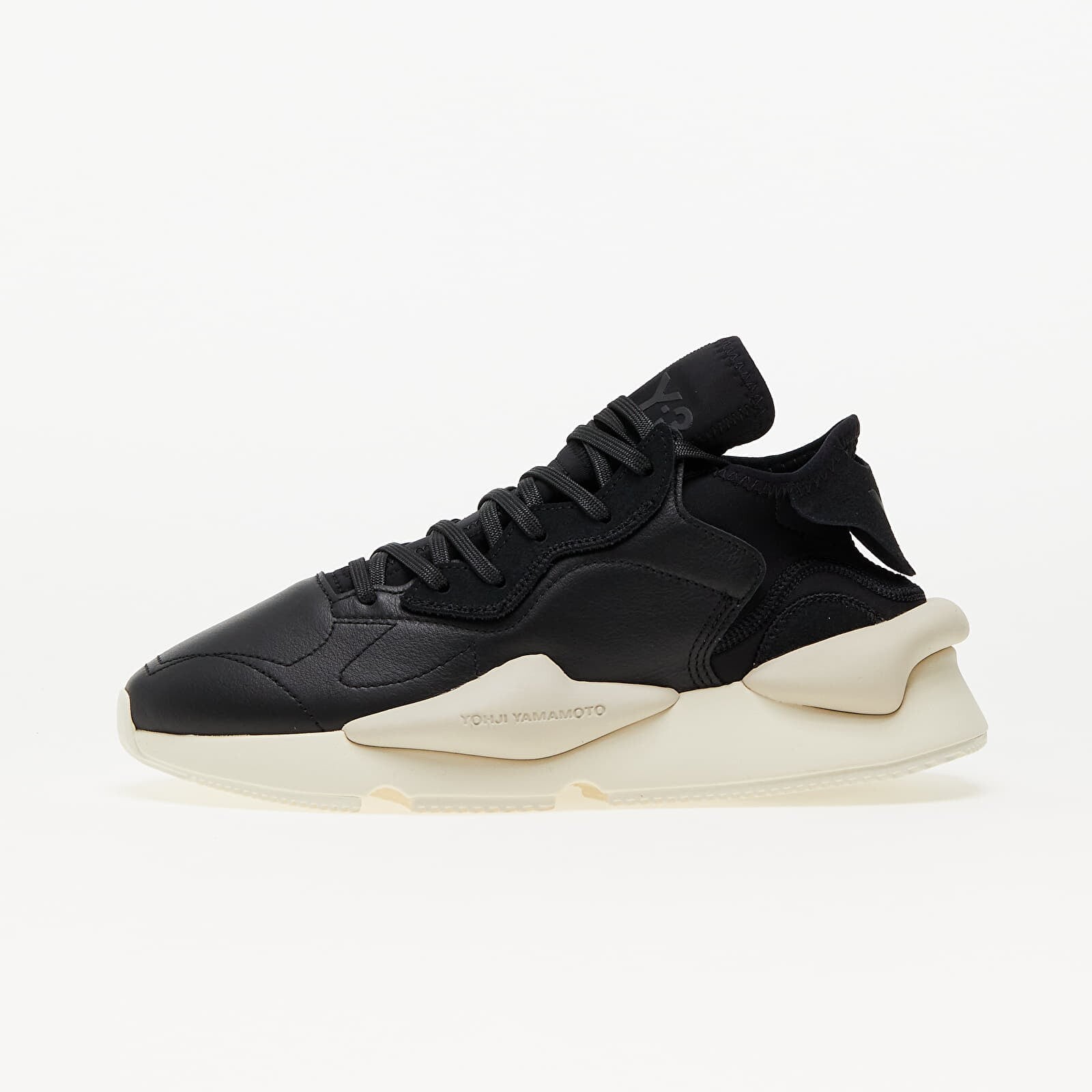 Sneakers Y-3 Kaiwa Black/ Off White/ Clear Brown UK 11.5
