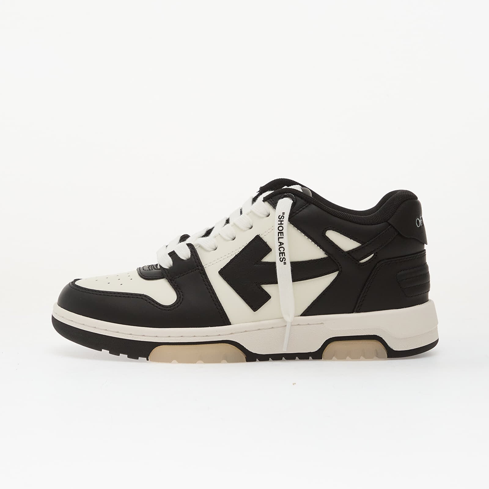 Sneakers Off-White W Out Of Office Calf Lea White/ Black UK 7
