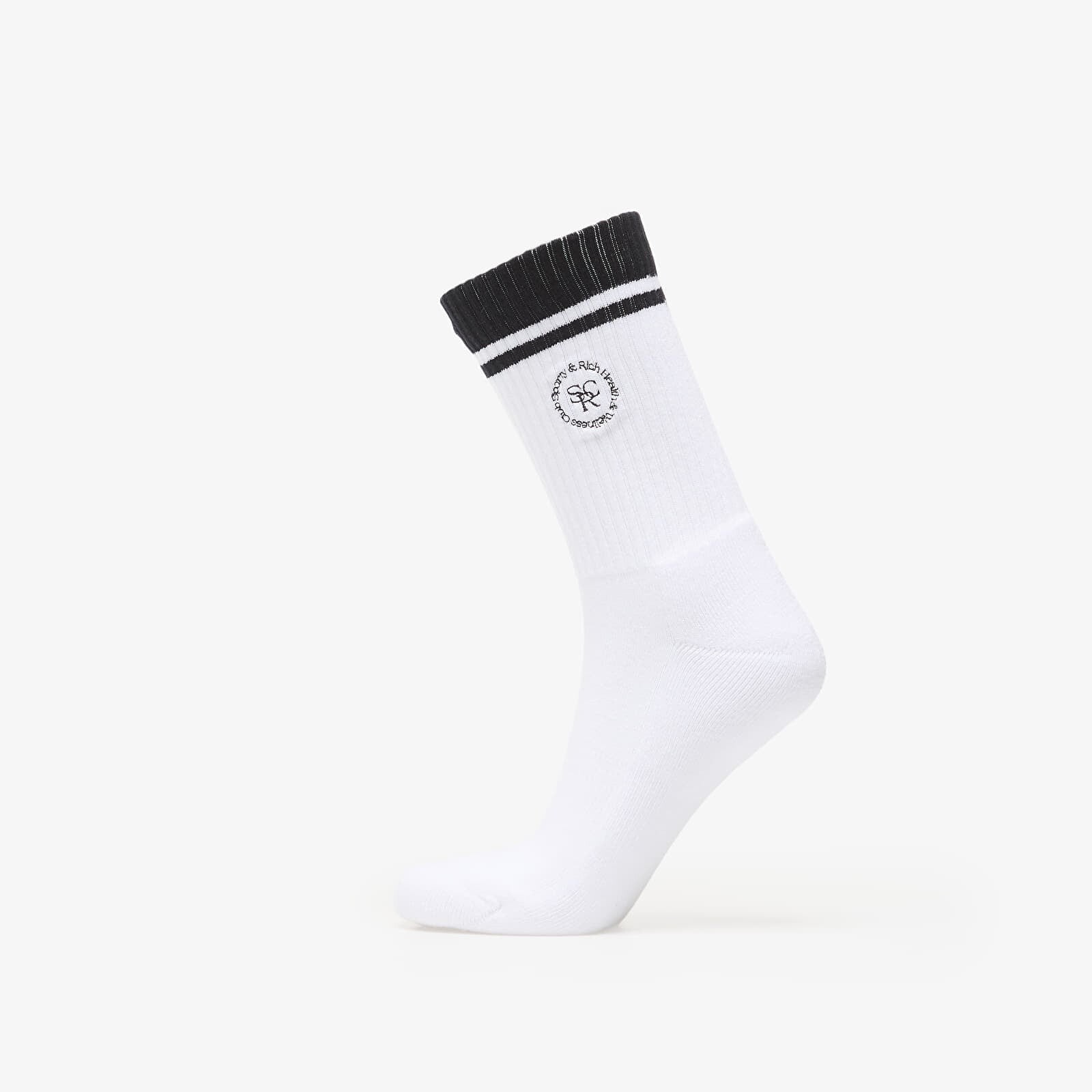 Sporty & Rich SRHWC Socks White/ Black Universal
