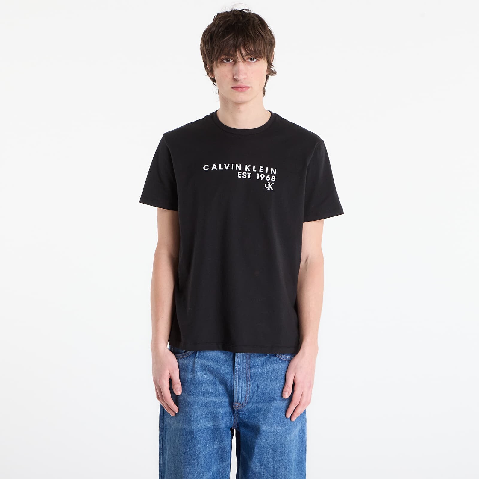 T-shirt Calvin Klein Jeans Ss 30S Eu Wholesale Tee Black M