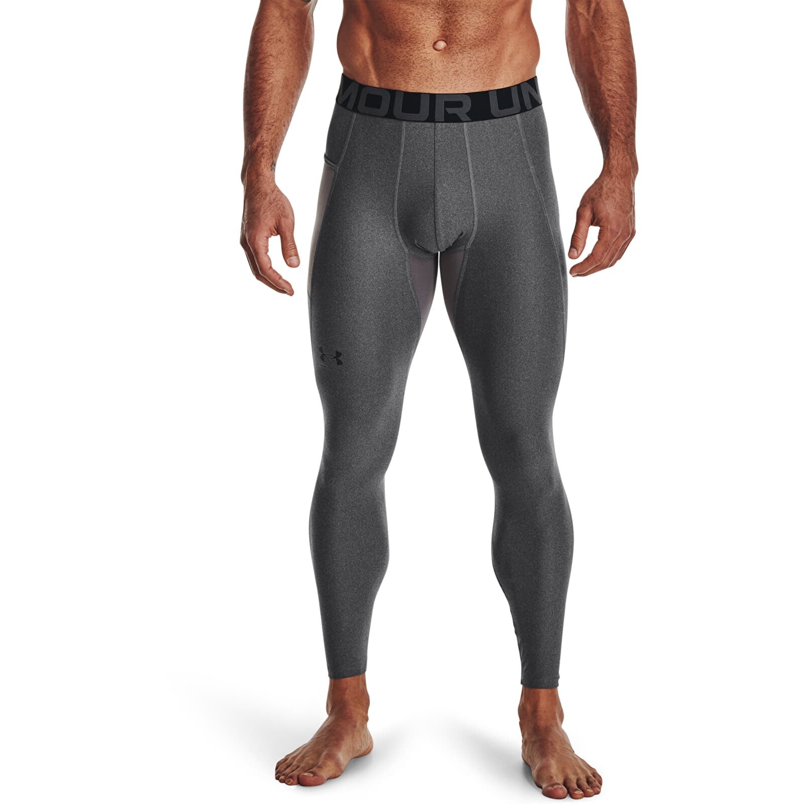 Pants Under Armour Hg Armour Leggings Carbon Heather/ Black XL