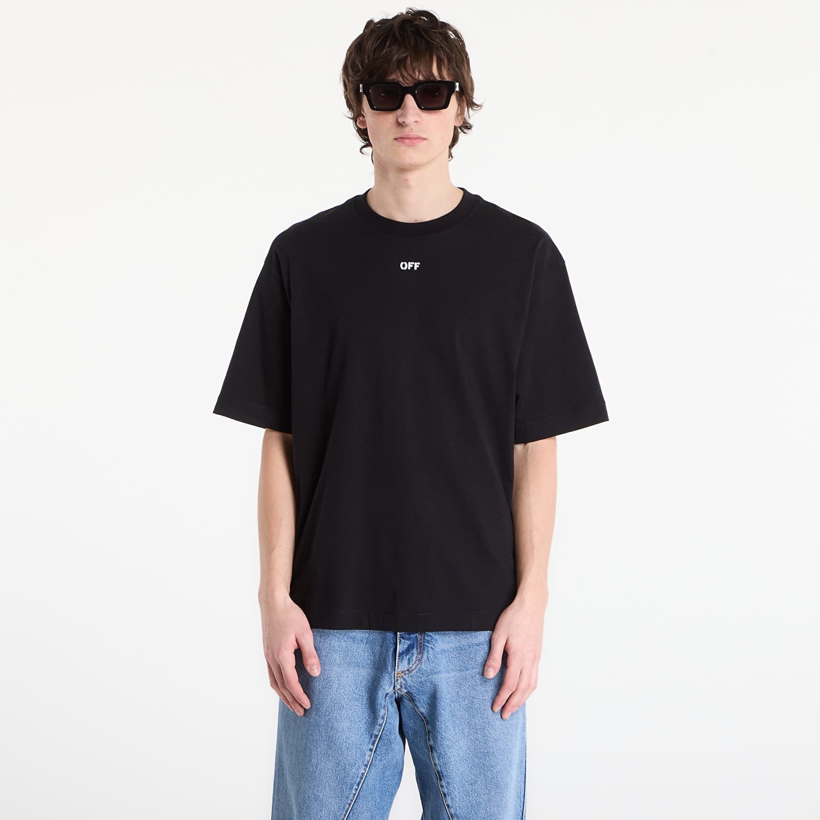 T-shirt Off-White Chain Araldic Arrow S/S Skate Tee Black L