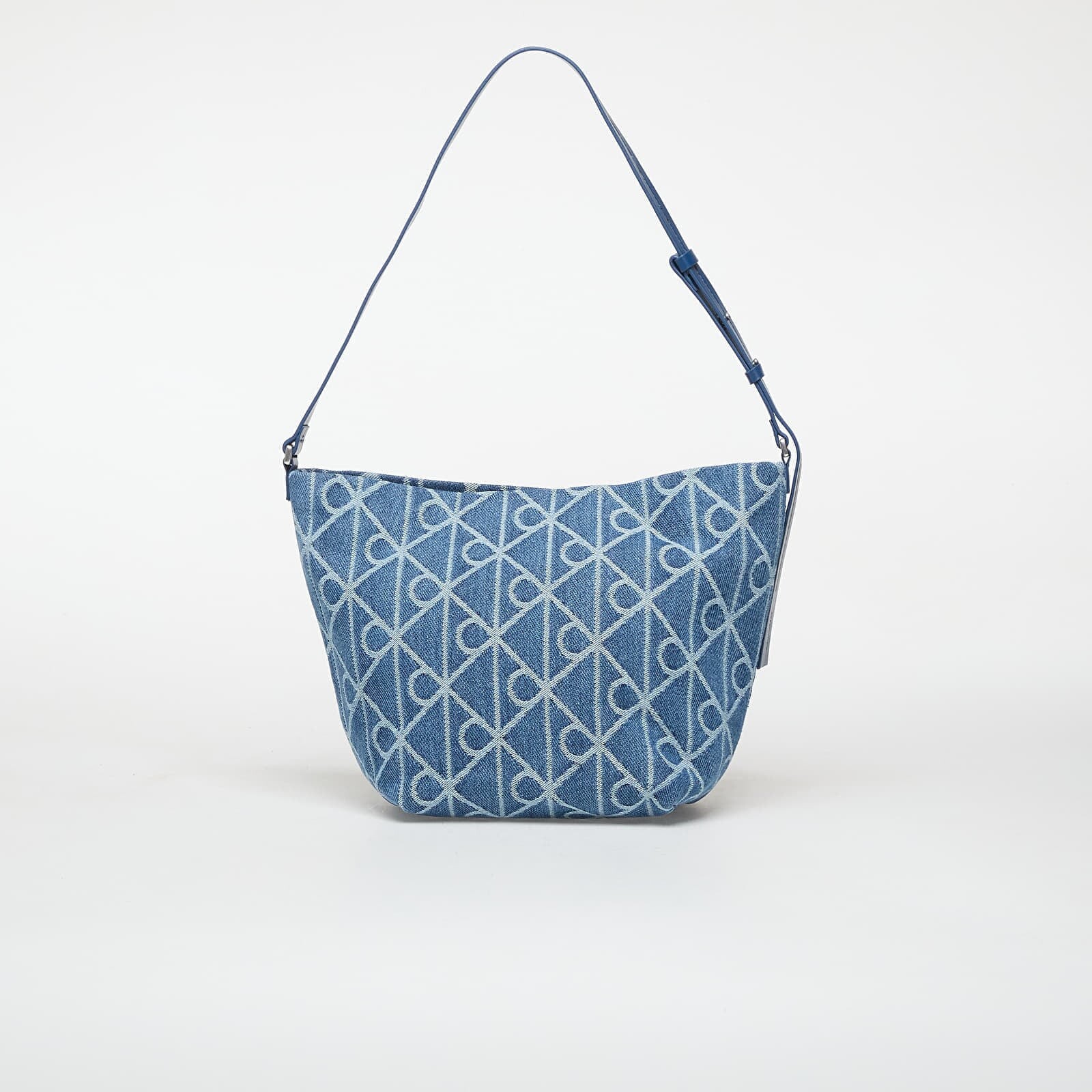 Bag Calvin Klein Emblem Aop Denim Bucket Blue Universal