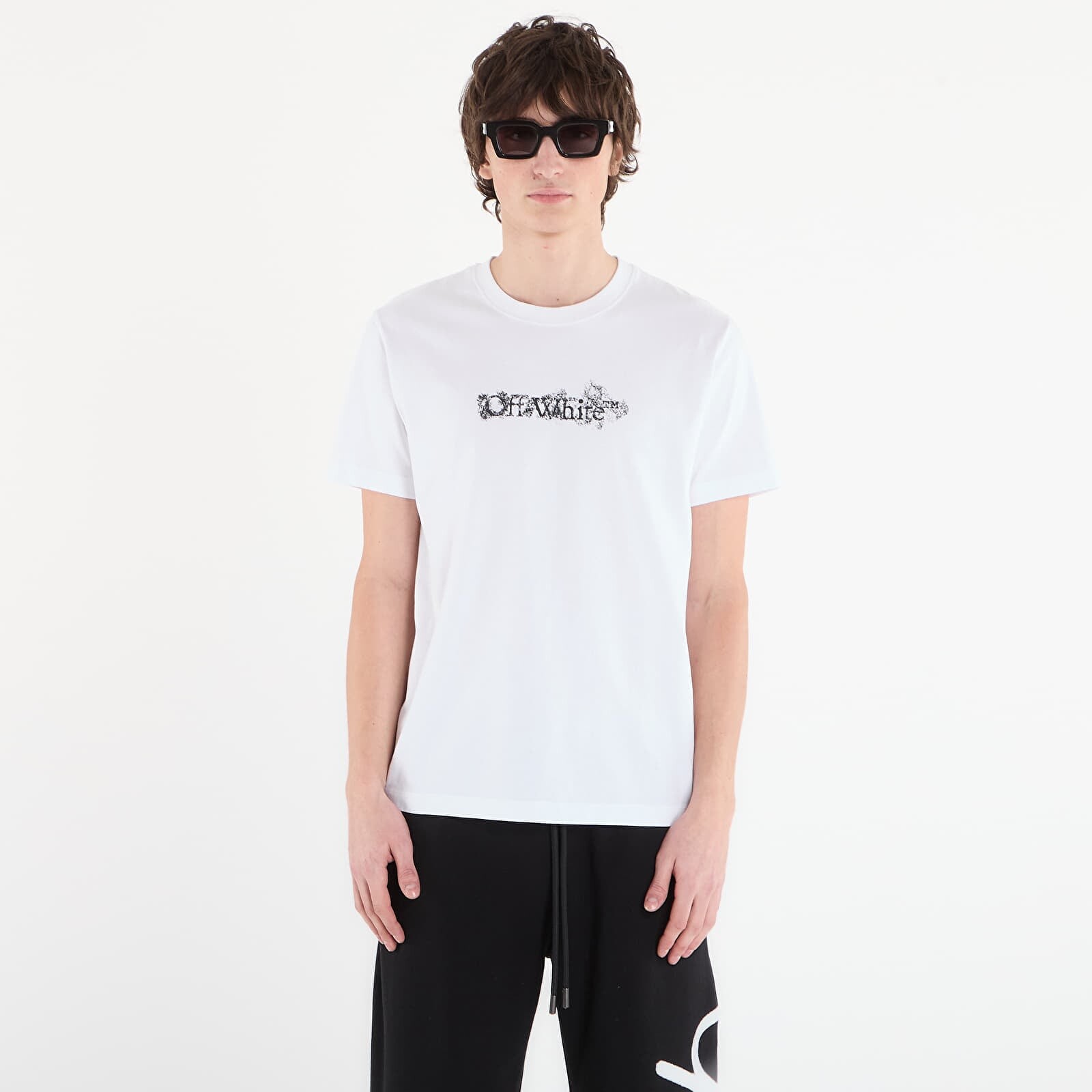 T-shirt Off-White Heraldic Treshold Arrows S/S Slim Tee White XXL