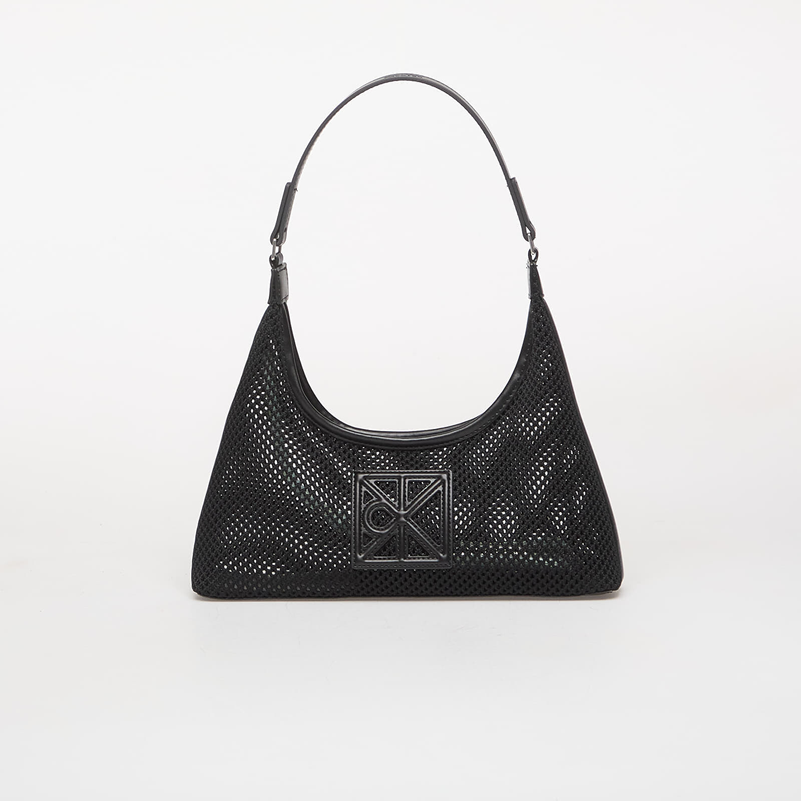 Bag Calvin Klein Emblem Mesh Shoulder Bag Black Universal