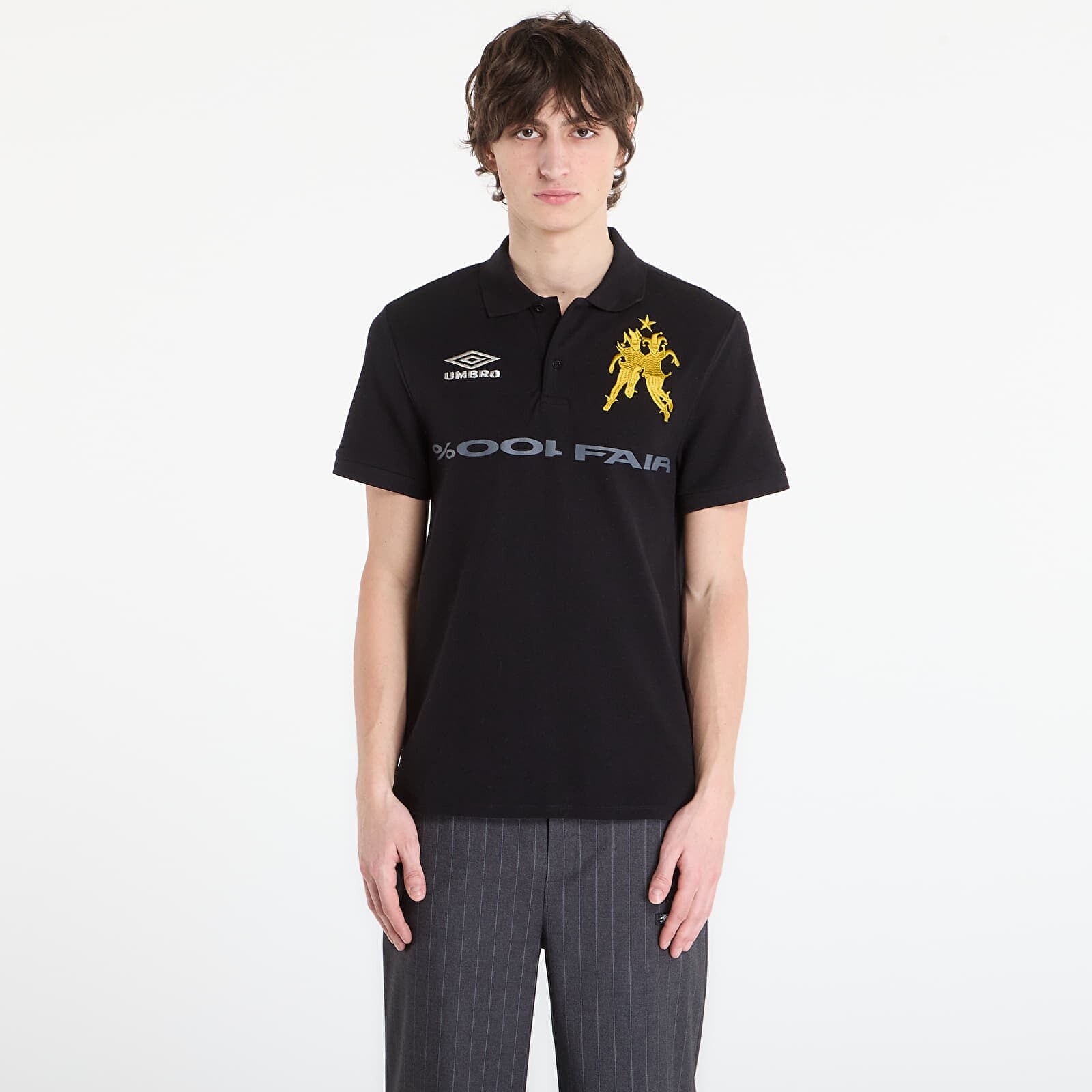 T-shirt Umbro by SlamJam 001% Fair Polo Black S