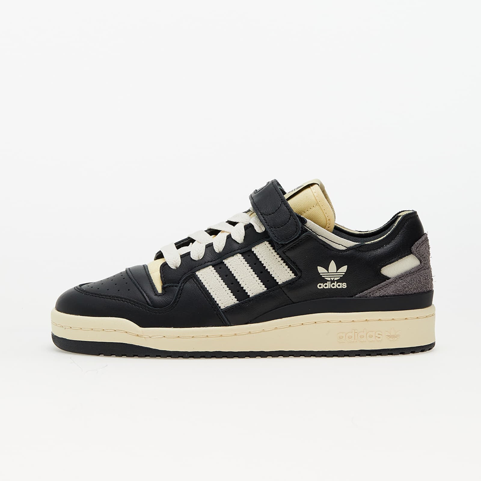 Sneakers adidas Forum 84 Low Core Black/ Crew White/ Easy Yellow UK 6.5