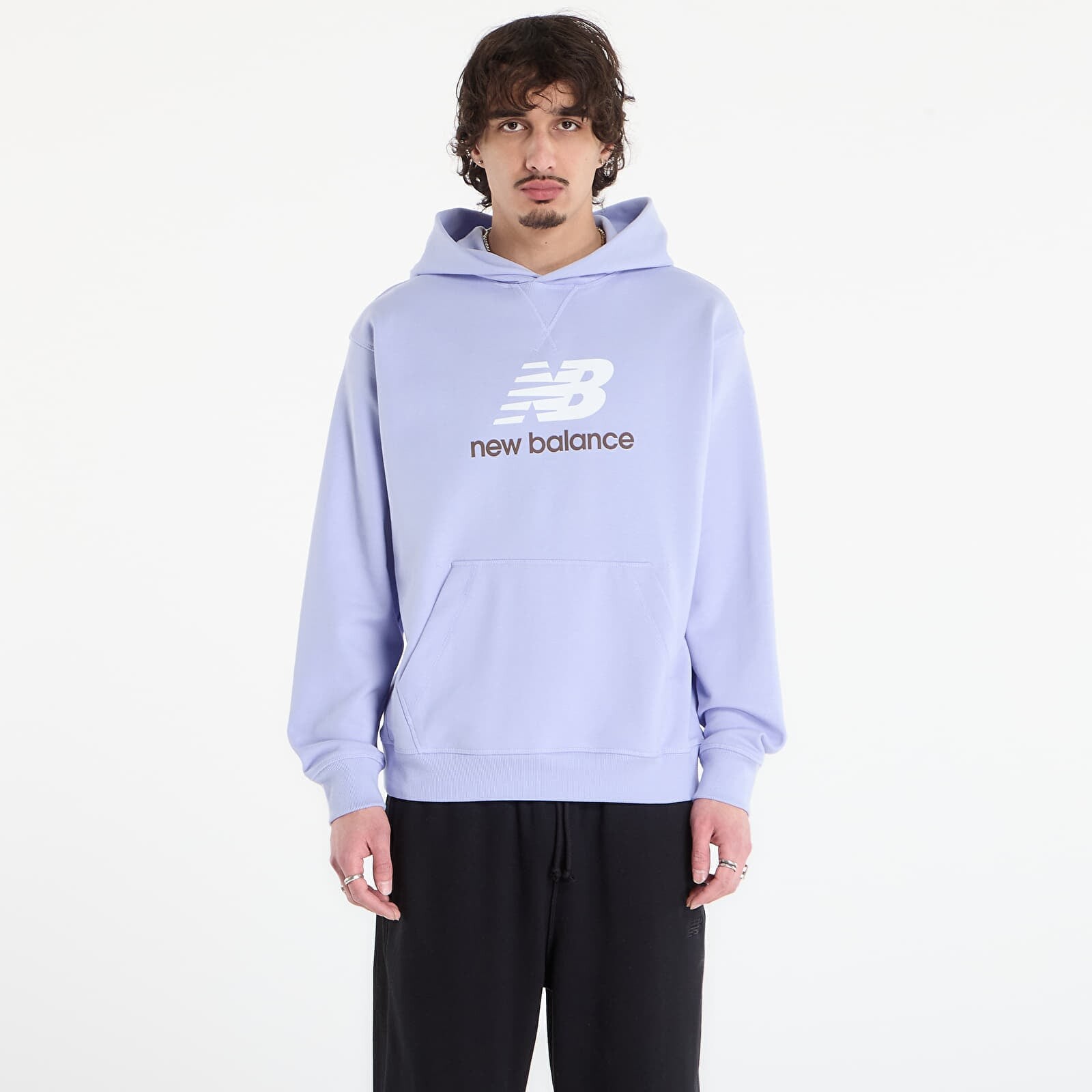 Sweatshirt New Balance Athletics French Terry Logo Hoodie Daybreak S