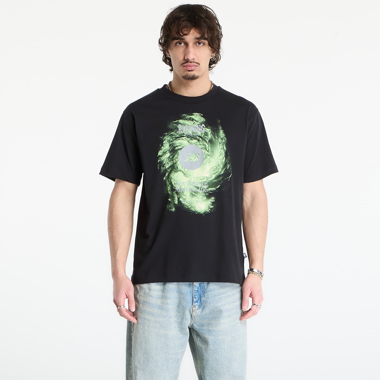 T-shirt New Balance Vortex Performance T-Shirt Black L