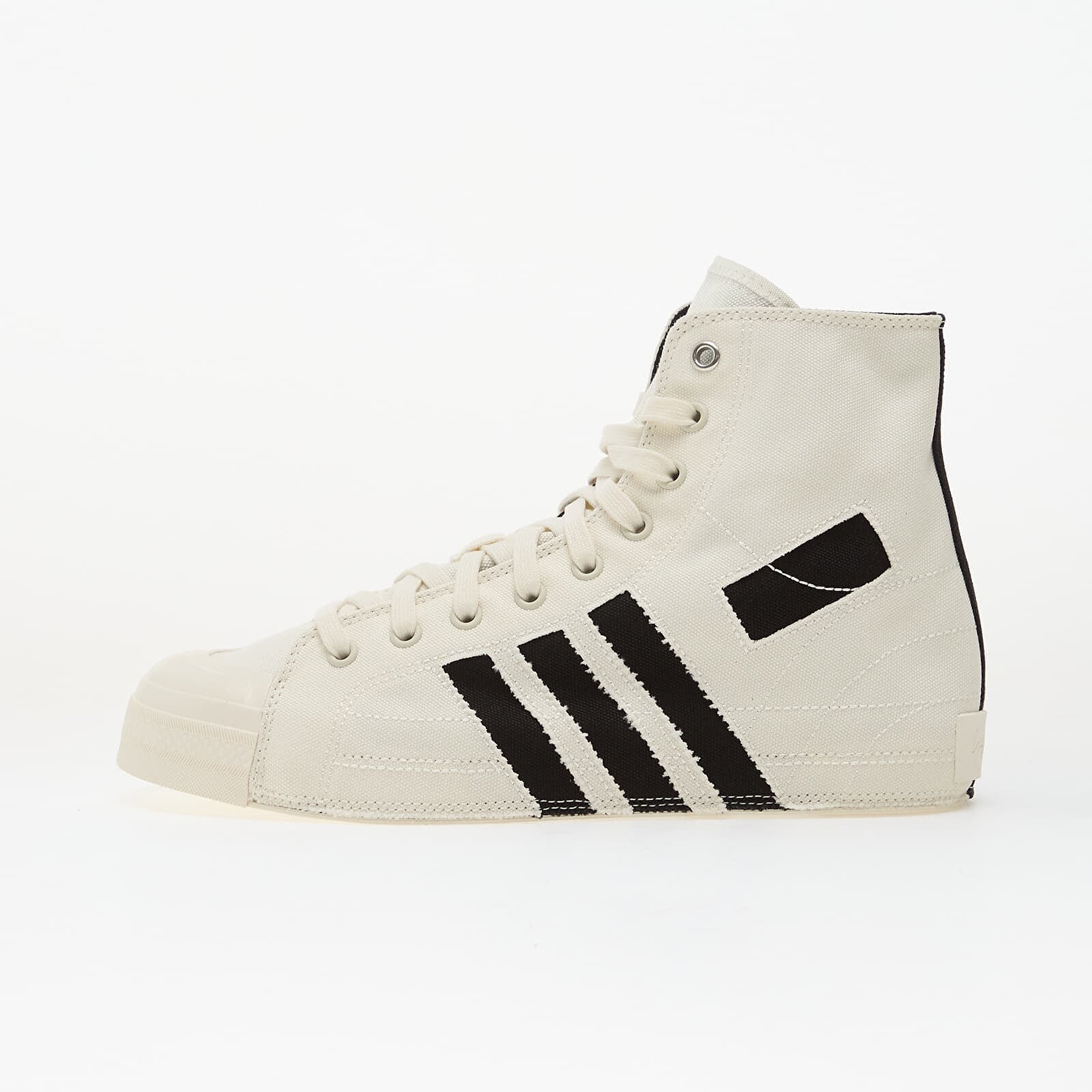 Sneakers Y-3 Nizza Hi Off White/ Off White/ Black UK 11.5