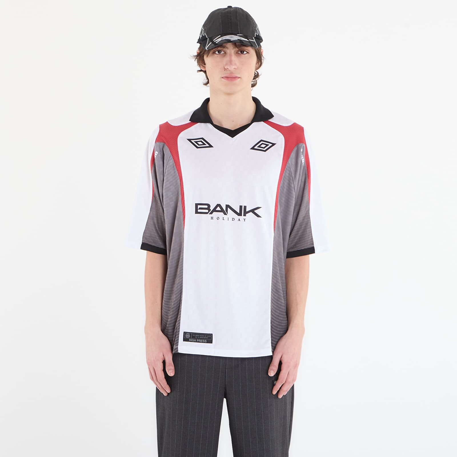 T-shirt Umbro by SlamJam Classic England Polo White L