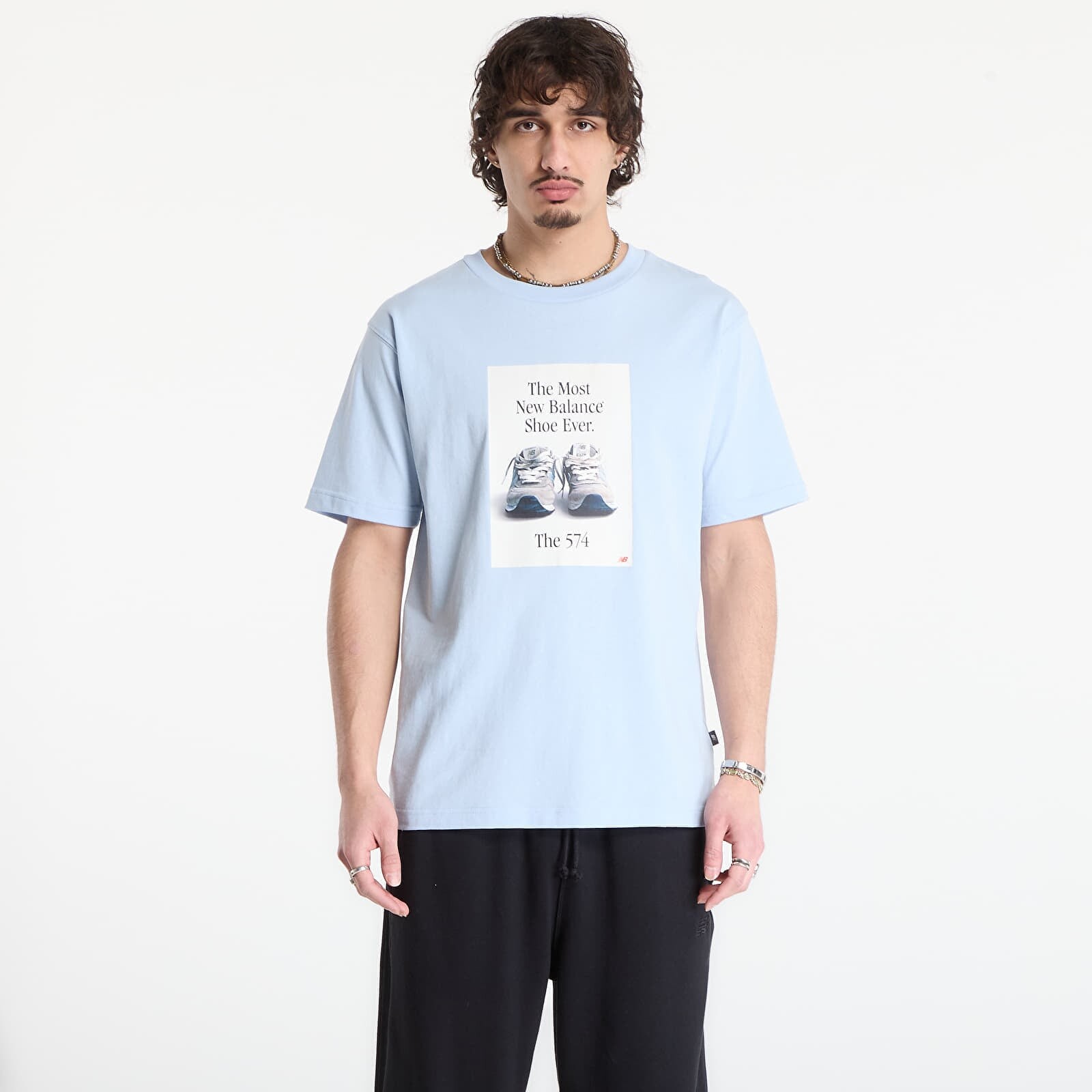 T-shirt New Balance 574 Ad T-Shirt Oxford Blue XL