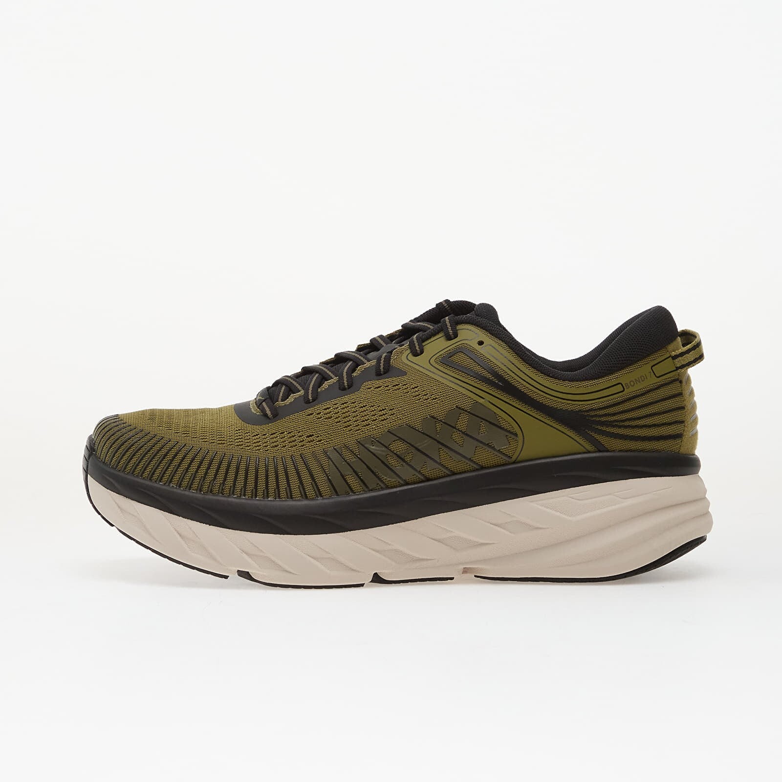 Sneakers Hoka® M Bondi 7 Wild Rye/ Black UK 7.5
