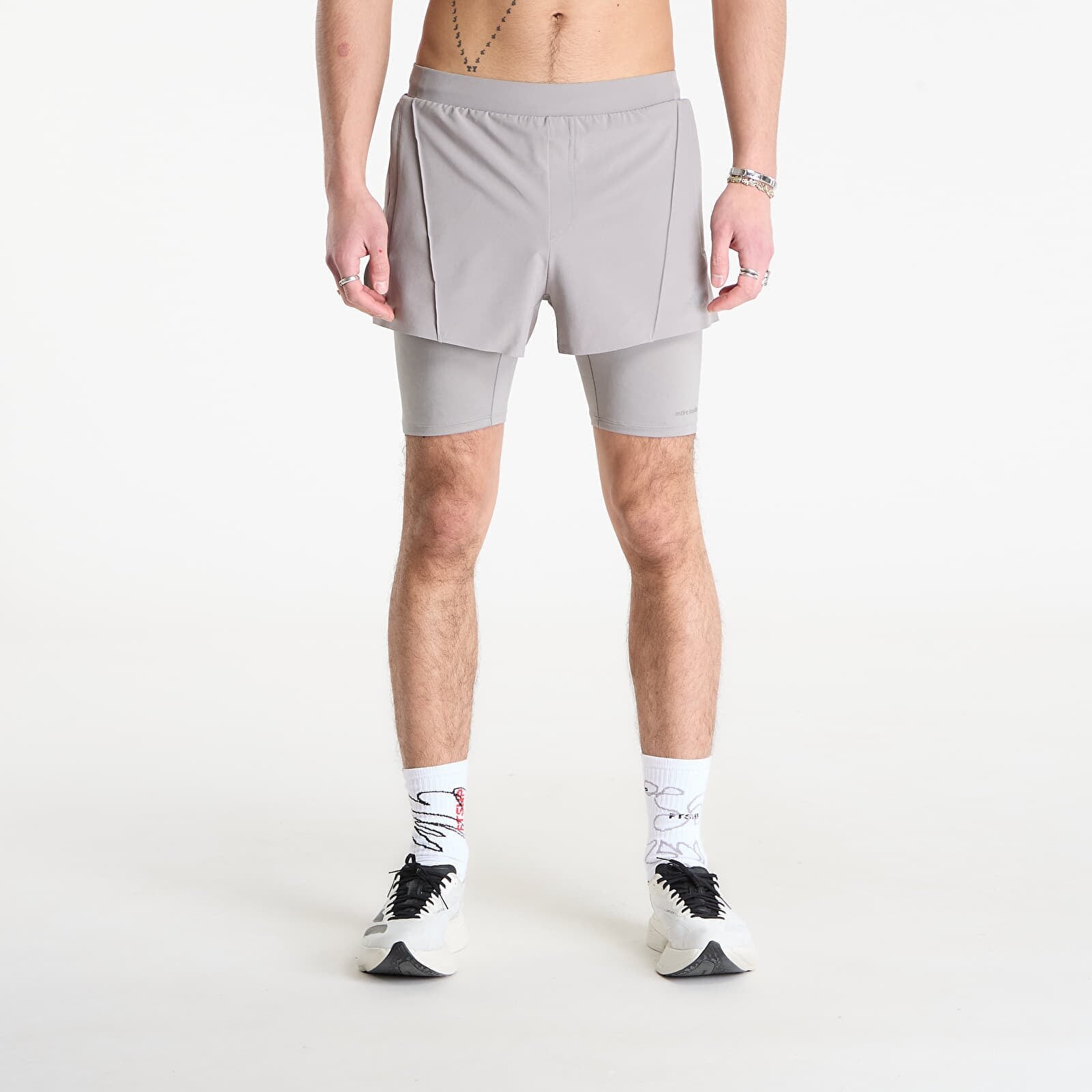 adidas x Entire Studios D4T Training 2in1 Shorts Grey M