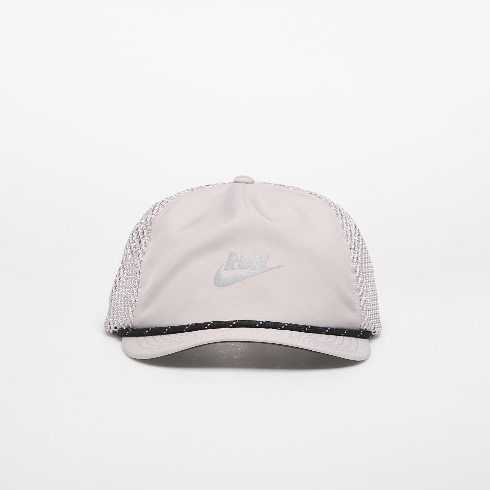 Nike Pro Dri-FIT Unstructured Swoosh Run Cap College Grey/ Anthracite/ Reflective Silv M/L