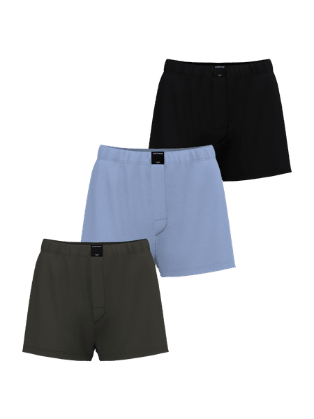 Björn Borg Cotton Stretch Jersey Boxer Shorts 3-pack Black, L