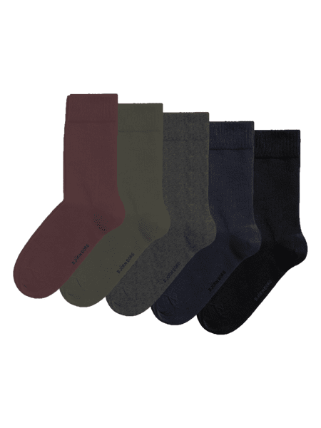 Björn Borg Essential Socks 5-pack Black, 36-40