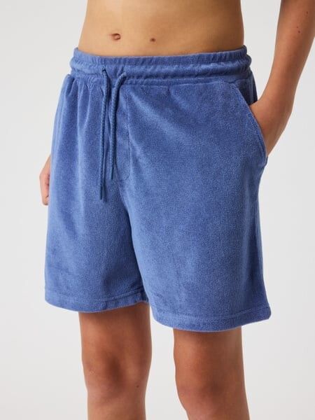 Björn Borg Borg Toweling Pool Shorts Blue, 122-128