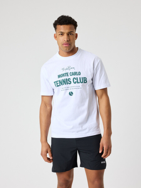 Björn Borg Borg Classic Print T-shirt White, L