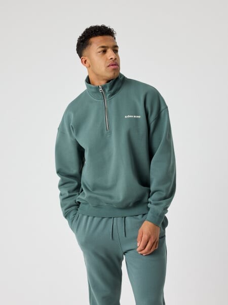 Björn Borg Borg Oversized Half-zip Green, L