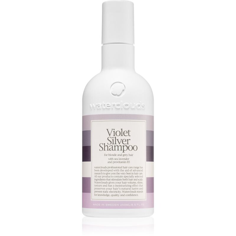 Waterclouds Violet Silver Shampoo shampoo for neutralising brassy tones 250 ml