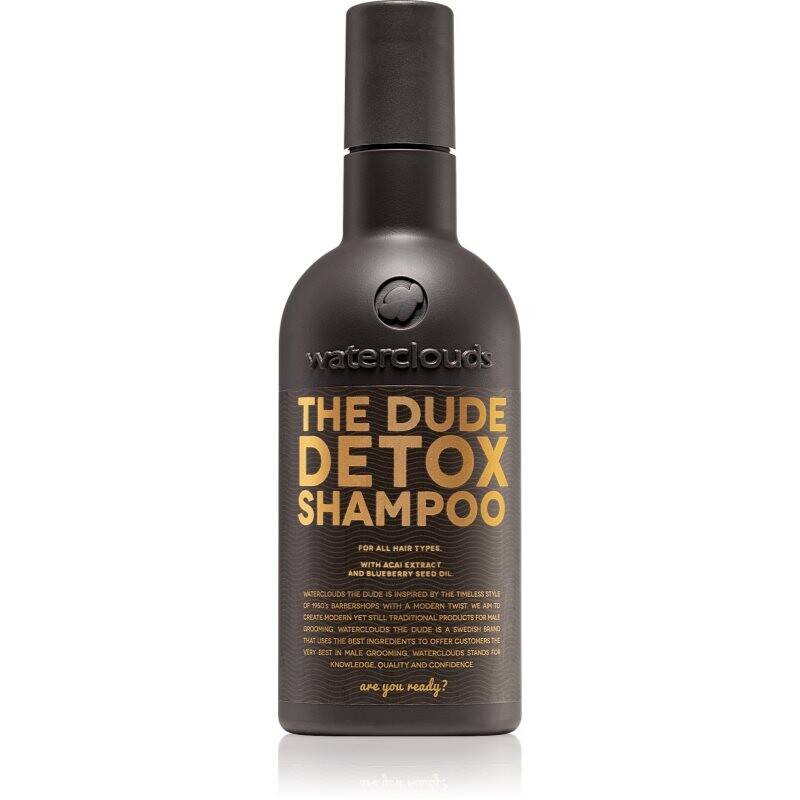 Waterclouds The Dude Detox Shampoo daily detoxifying shampoo 250 ml