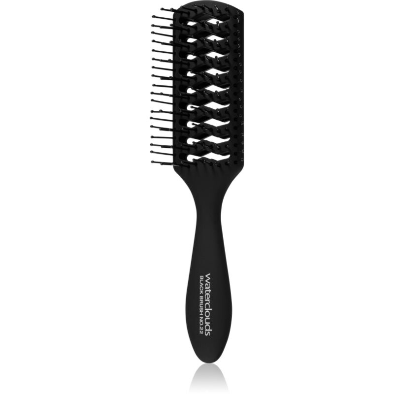 Waterclouds Black Brush No. 22 Vent borste brush for hair 1 pc