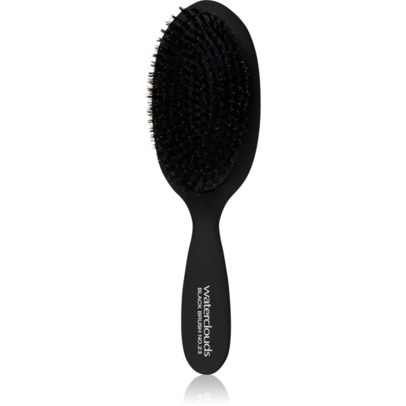 Waterclouds Black Brush Äkta Oval brush for hair 1 pc