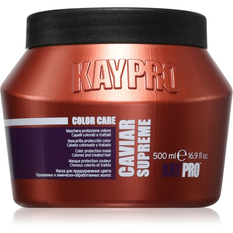 Kaypro Color Care Caviar Supreme mask for colour-treated hair 500 ml