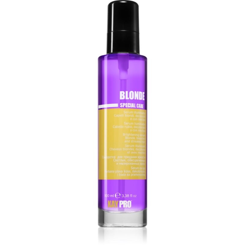 Kaypro Blonde Brightening Serum brightening serum for blonde hair 100 ml