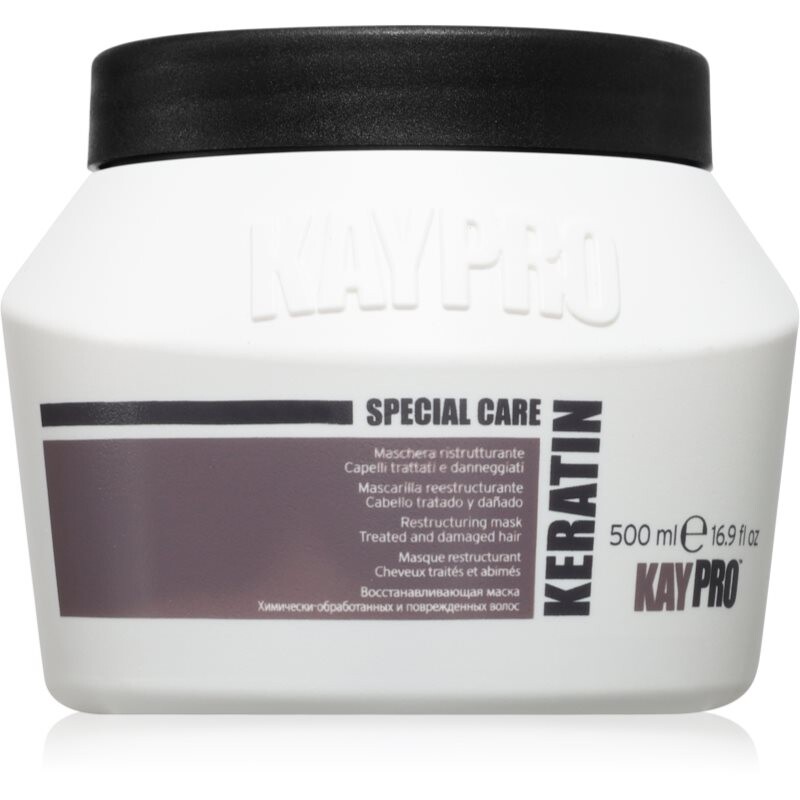 Kaypro Keratin Restructuring Mask regenerating mask with keratin 500 ml