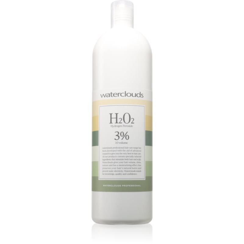 Waterclouds H202 3% vol 10 peroxide cream 3% 1000 ml
