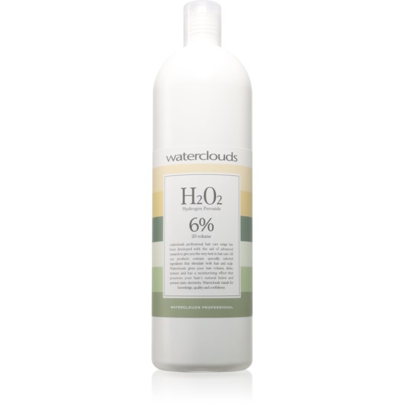 Waterclouds H202 6% vol 20 peroxide cream 6% 1000 ml